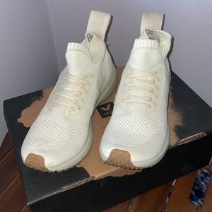 Veja x Rick Owens All White Sock Shoes